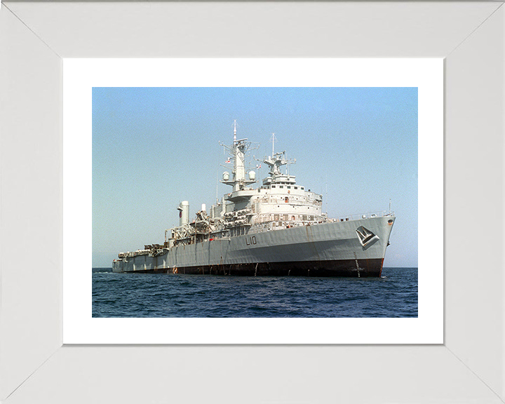 HMS Fearless (L10) Photo Print - Gibraltar 2000 - Royal Navy Fearless Class Landing Platform Dock