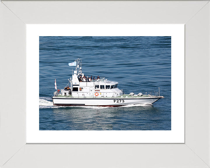 HMS Pursuer P273 Royal Navy Archer Class P2000 Patrol Vessel Photo Print or Framed Photo Print - Hampshire Prints