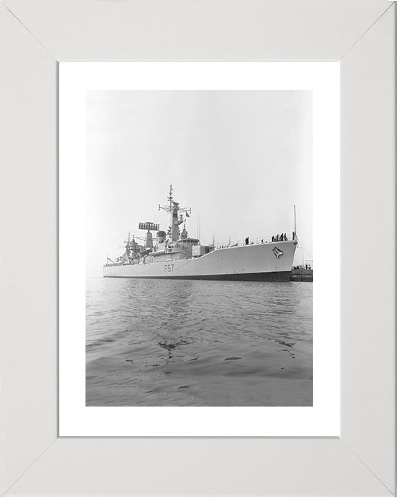 HMS Andromeda F57 Royal Navy Leander class frigate Photo Print or Framed Print - Hampshire Prints