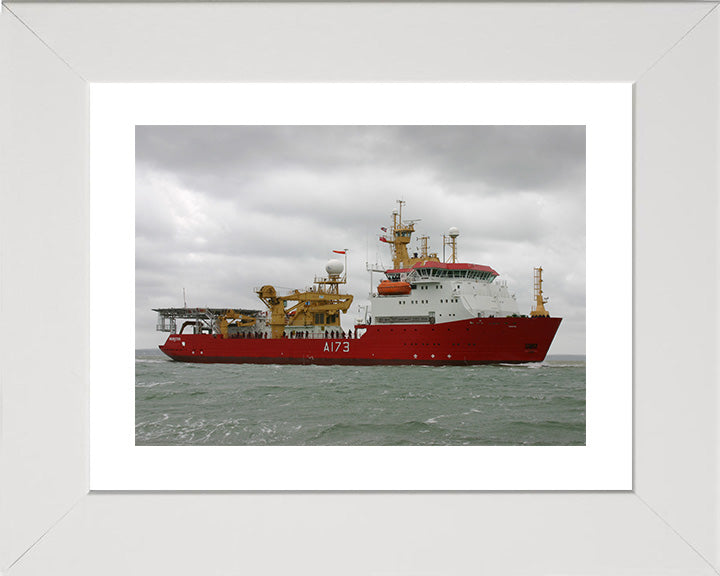 HMS Protector A173 Royal Navy Ice Patrol Ship Photo Print or Framed Print - Hampshire Prints