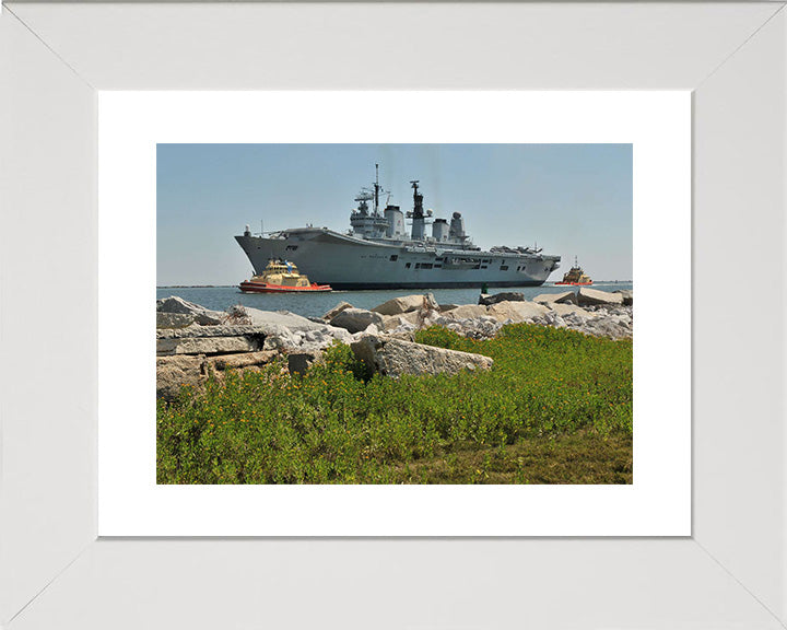 HMS Ark Royal R07 | Photo Print | Framed Print | Invincible Class | Aircraft Carrier | Royal Navy Hampshire Prints