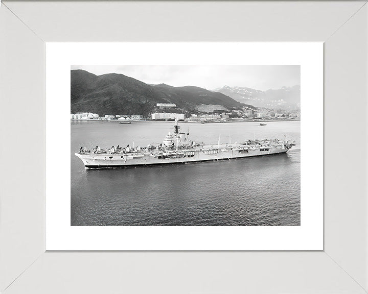 HMS Warrior R31 | Photo Print | Framed Print | Poster | Colossus Class | Aircraft Carrier | Royal Navy Hampshire Prints