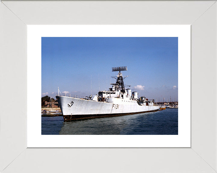 HMS Nubian F131 Royal Navy Tribal class frigate Photo Print or Framed Photo Print - Hampshire Prints