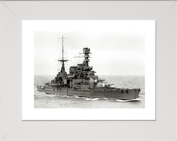 HMS Repulse (1916) | Photo Print | Framed Print | Renown Class | Battlecruiser | Royal Navy Hampshire Prints