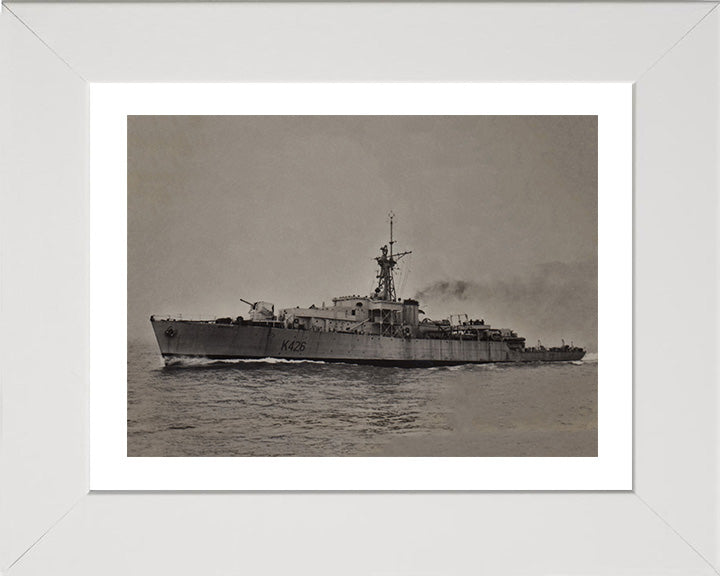 HMS Loch Achray K426 Royal Navy Loch class frigate Photo Print or Framed Print - Hampshire Prints
