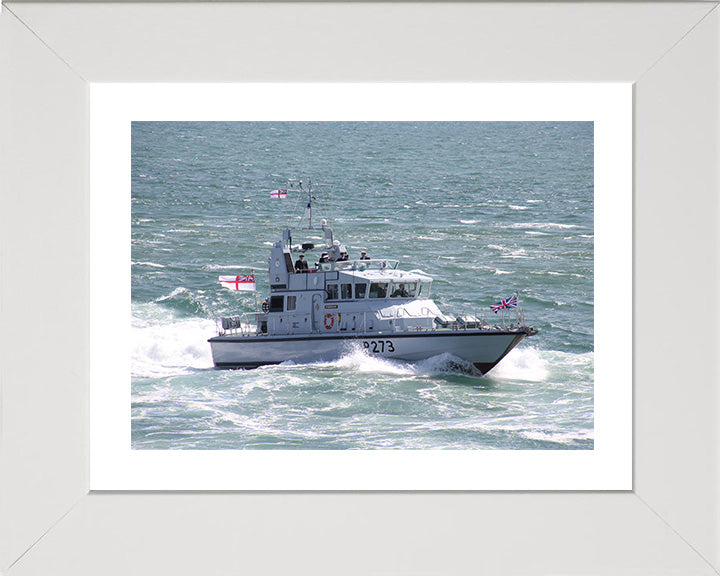 HMS Pursuer P273 Royal Navy Archer Class P2000 Patrol Vessel Photo Print or Framed Photo Print - Hampshire Prints