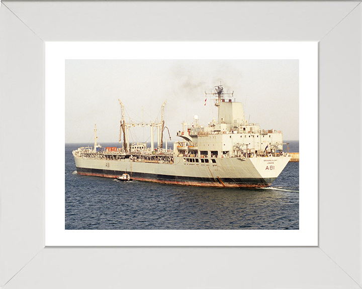 RFA Brambleleaf A81 | Photo Print | Framed Print | Leaf Class | Support Tanker | Royal Fleet Auxiliary Hampshire Prints