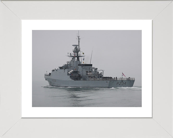 HMS Spey P234 Royal Navy River class patrol vessel Photo Print or Framed Print - Hampshire Prints