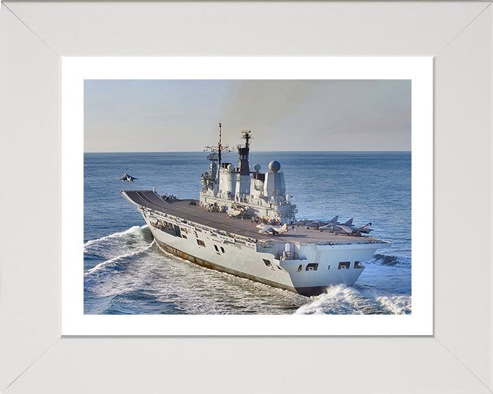 HMS Ark Royal R07 | Photo Print | Framed Print | Invincible Class | Aircraft Carrier | Royal Navy Hampshire Prints