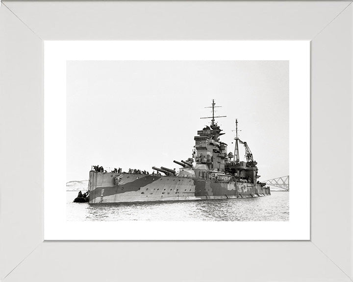HMS Queen Elizabeth (1913) | Photo Print | Framed Print | Queen Elizabeth Class | Battleship | Royal Navy Hampshire Prints