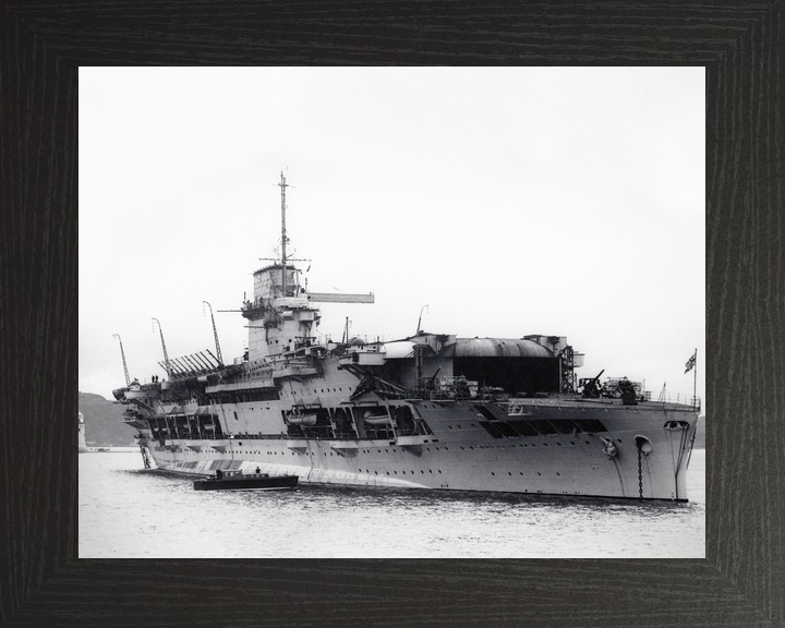 HMS Glorious (77) Royal Navy Courageous Class Battlecruiser At Anchor Photo Print Wall Art Decor - Posters, Prints, & Visual Artwork - by Hampshire Prints (image 3 of 9)