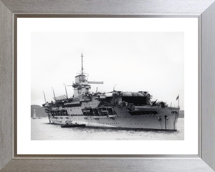 HMS Glorious (77) Royal Navy Courageous Class Battlecruiser At Anchor Photo Print Wall Art Decor - Posters, Prints, & Visual Artwork - by Hampshire Prints (image 6 of 9)