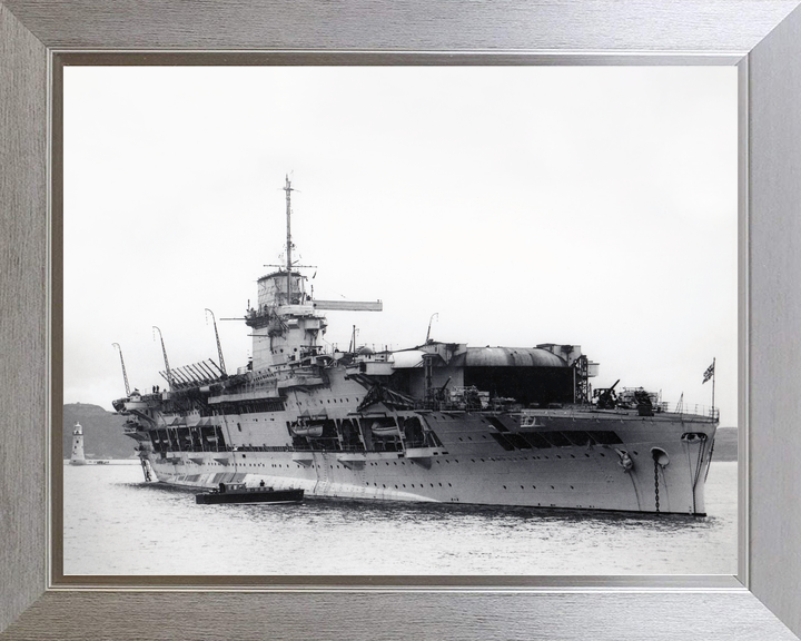 HMS Glorious (77) Royal Navy Courageous Class Battlecruiser At Anchor Photo Print Wall Art Decor - Posters, Prints, & Visual Artwork - by Hampshire Prints (image 7 of 9)