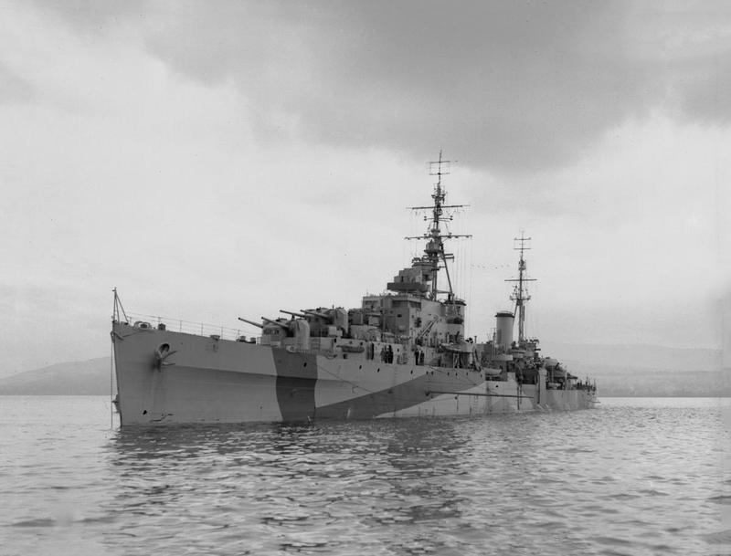 HMS Bellona (63) Royal Navy Dido Class Light Cruiser Port Side View Photo Print Wall Art Decor Posters, Prints, & Visual Artwork Hampshire Prints 6 x 4 No Frame No