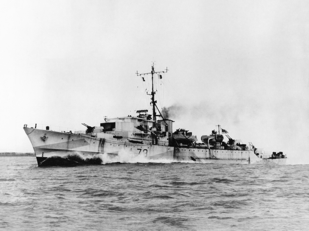 HMS Brissenden (L79) Royal Navy Hunt Class Destroyer Port Side View Photo Print Wall Art Decor Posters, Prints, & Visual Artwork Hampshire Prints 6 x 4 No Frame No