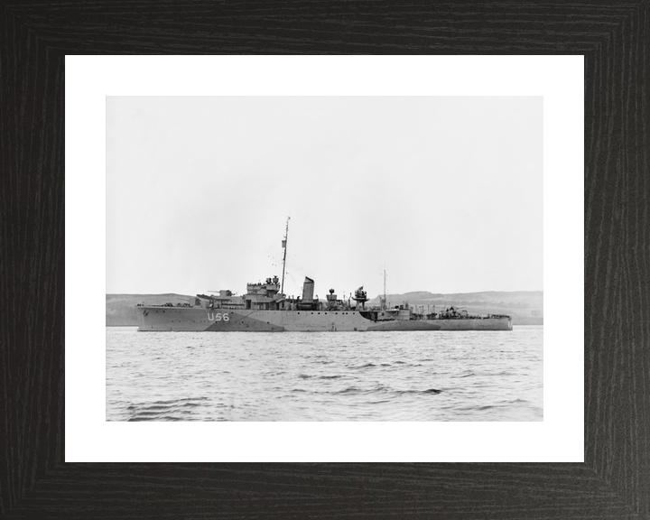 HMS Enchantress (L56) (U56) Royal Navy Bittern Class Sloop Port Side View Photo Print Wall Art Decor - Posters, Prints, & Visual Artwork - by Hampshire Prints (image 2 of 9)