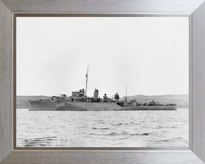 HMS Enchantress (L56) (U56) Royal Navy Bittern Class Sloop Port Side View Photo Print Wall Art Decor - Posters, Prints, & Visual Artwork - by Hampshire Prints (image 7 of 9)