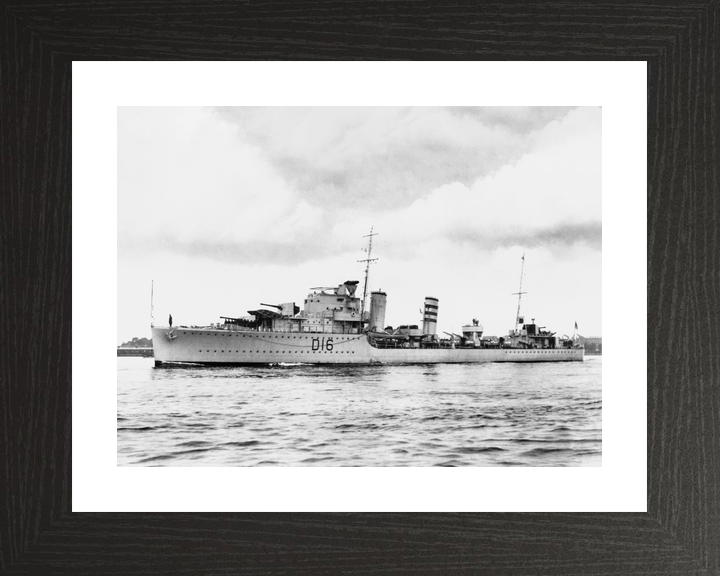 HMS Ivanhoe D16 I Class Destroyer 1939-1945 Photo Print - Posters, Prints, & Visual Artwork - by Hampshire Prints (image 2 of 9)
