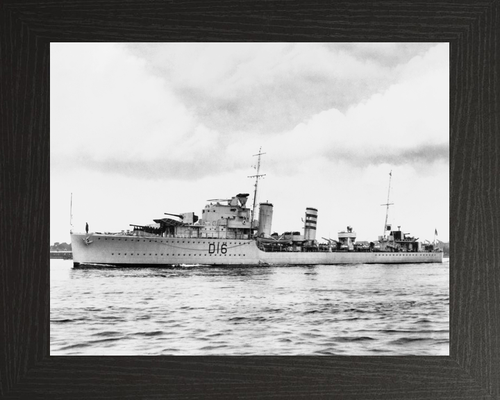 HMS Ivanhoe D16 I Class Destroyer 1939-1945 Photo Print - Posters, Prints, & Visual Artwork - by Hampshire Prints (image 3 of 9)