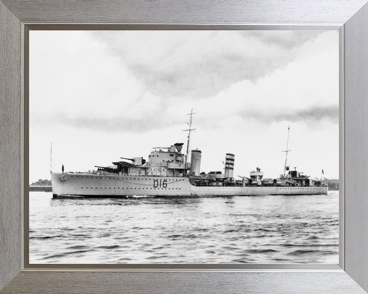 HMS Ivanhoe D16 I Class Destroyer 1939-1945 Photo Print - Posters, Prints, & Visual Artwork - by Hampshire Prints (image 7 of 9)