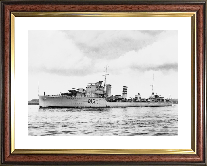 HMS Ivanhoe D16 I Class Destroyer 1939-1945 Photo Print - Posters, Prints, & Visual Artwork - by Hampshire Prints (image 8 of 9)