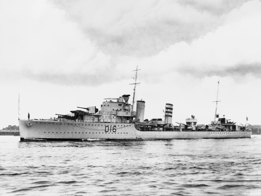 HMS Ivanhoe D16 I Class Destroyer 1939-1945 Photo Print - Posters, Prints, & Visual Artwork - by Hampshire Prints (image 1 of 9)