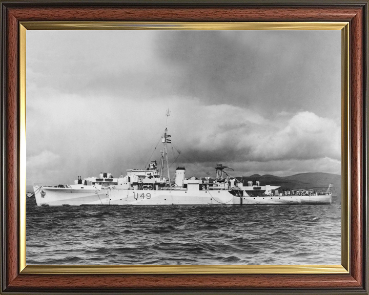 HMS Pheasant U49 Black Swan Class Sloop May 1943 Photo Print - Posters, Prints, & Visual Artwork - by Hampshire Prints (image 9 of 9)