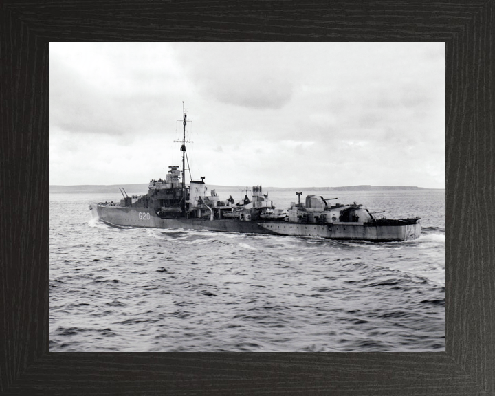 HMS Savage G20 S Class Destroyer 1943 Photo Print - Posters, Prints, & Visual Artwork - by Hampshire Prints (image 3 of 9)