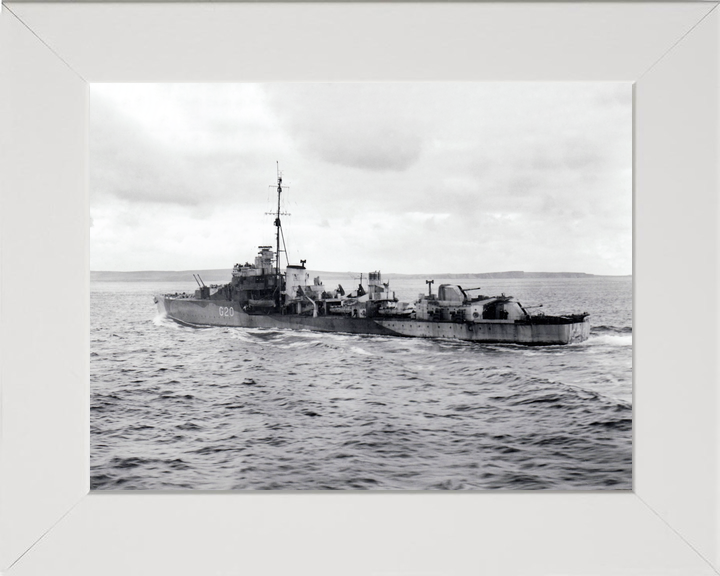 HMS Savage G20 S Class Destroyer 1943 Photo Print - Posters, Prints, & Visual Artwork - by Hampshire Prints (image 5 of 9)