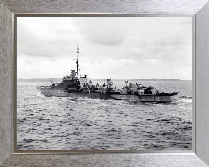 HMS Savage G20 S Class Destroyer 1943 Photo Print - Posters, Prints, & Visual Artwork - by Hampshire Prints (image 7 of 9)
