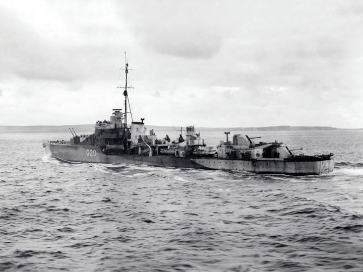 HMS Savage G20 S Class Destroyer 1943 Photo Print - Posters, Prints, & Visual Artwork - by Hampshire Prints (image 1 of 9)