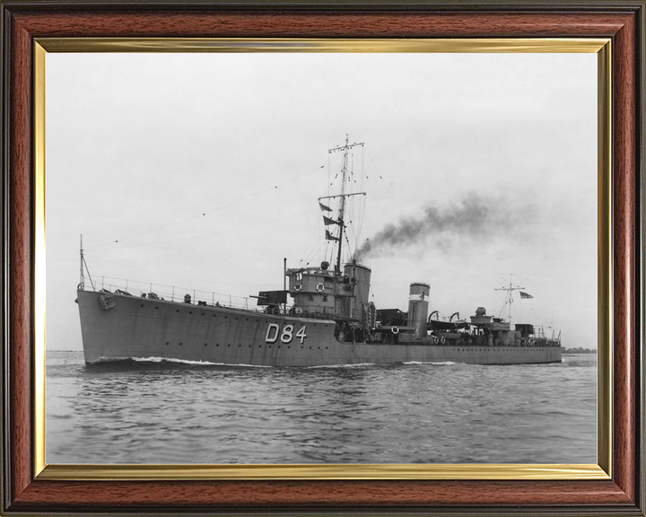 HMS Tyrian D84 S Class Destroyer Photo Print - Posters, Prints, & Visual Artwork - by Hampshire Prints (image 9 of 9)