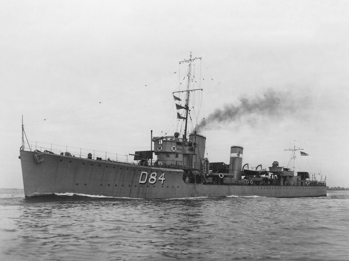 HMS Tyrian D84 S Class Destroyer Photo Print - Posters, Prints, & Visual Artwork - by Hampshire Prints (image 1 of 9)