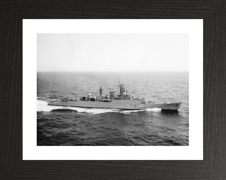 HMS Whirlwind F187 Type 15 Frigate 1962 Underway Photo Print - Posters, Prints, & Visual Artwork - by Hampshire Prints (image 2 of 9)