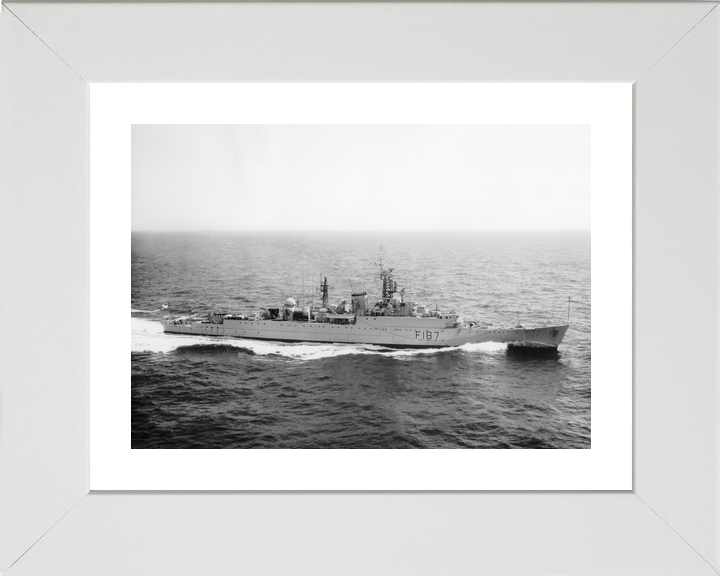 HMS Whirlwind F187 Type 15 Frigate 1962 Underway Photo Print - Posters, Prints, & Visual Artwork - by Hampshire Prints (image 4 of 9)