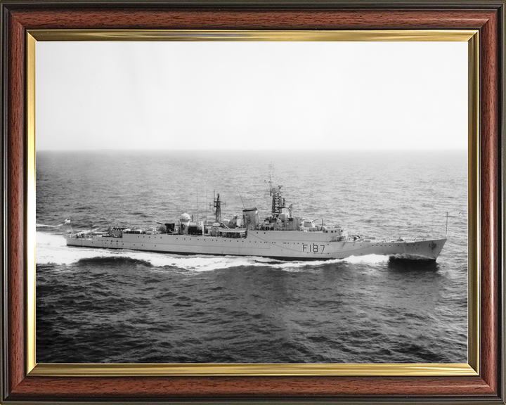 HMS Whirlwind F187 Type 15 Frigate 1962 Underway Photo Print - Posters, Prints, & Visual Artwork - by Hampshire Prints (image 9 of 9)