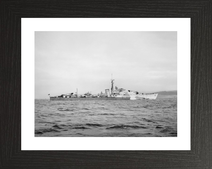 HMS Wrangler R48 W Class Destroyer 1944 Photo Print - Posters, Prints, & Visual Artwork - by Hampshire Prints (image 2 of 9)