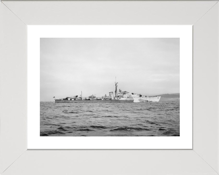 HMS Wrangler R48 W Class Destroyer 1944 Photo Print - Posters, Prints, & Visual Artwork - by Hampshire Prints (image 4 of 9)
