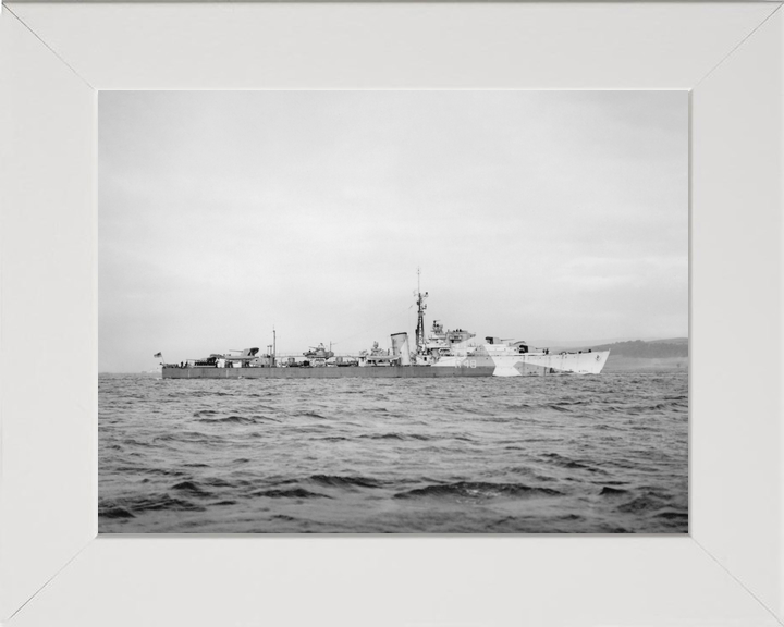 HMS Wrangler R48 W Class Destroyer 1944 Photo Print - Posters, Prints, & Visual Artwork - by Hampshire Prints (image 5 of 9)