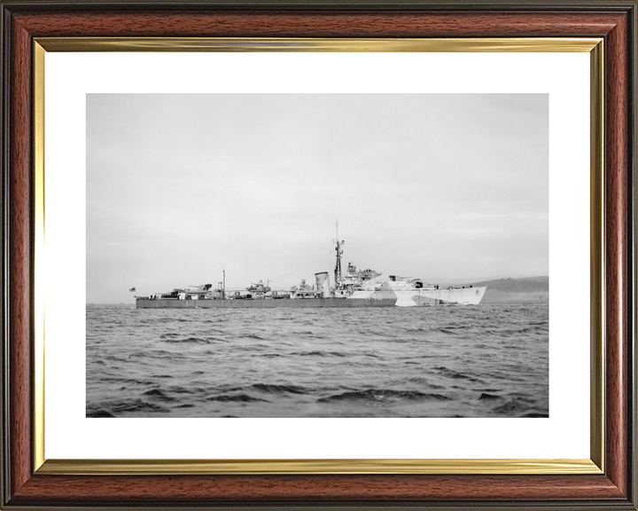HMS Wrangler R48 W Class Destroyer 1944 Photo Print - Posters, Prints, & Visual Artwork - by Hampshire Prints (image 8 of 9)
