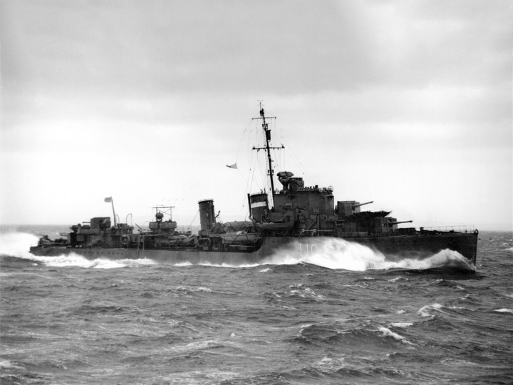 HMS Intrepid D10 I Class Destroyer March 1942 Photo Print - Posters, Prints, & Visual Artwork - by Hampshire Prints (image 1 of 9)