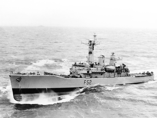 HMS Juno F52 Leander Class Frigate 1987