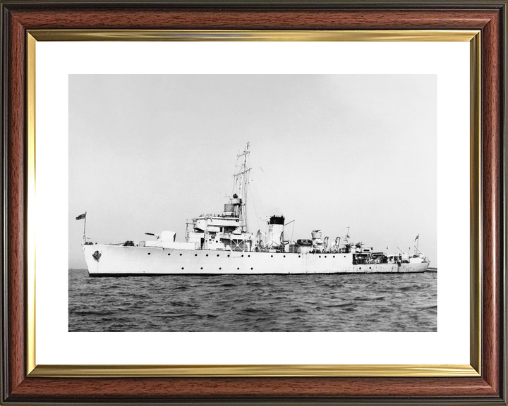 HMS Ready J223 Algerine Class Minesweeper 1947 Photo Print - Posters, Prints, & Visual Artwork - by Hampshire Prints (image 8 of 9)
