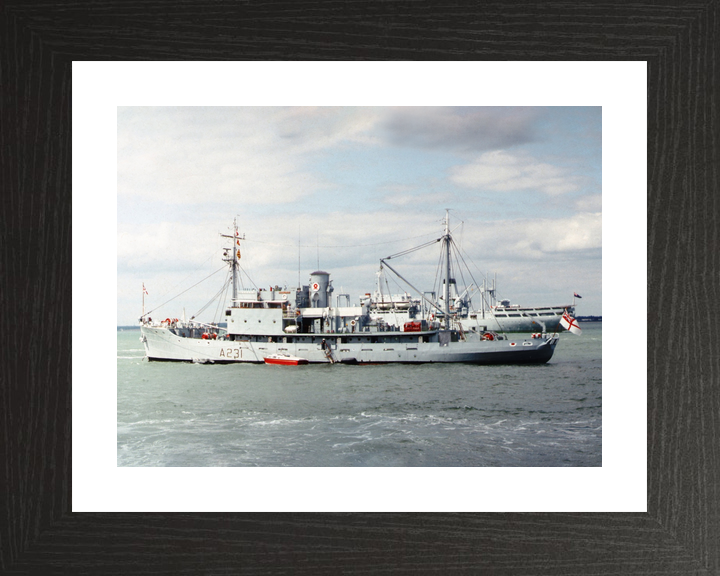 HMS Reclaim A231 Submarine Rescue Vessel 1978 Photo Print - Posters, Prints, & Visual Artwork - by Hampshire Prints (image 2 of 9)