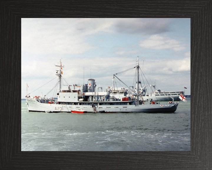 HMS Reclaim A231 Submarine Rescue Vessel 1978 Photo Print - Posters, Prints, & Visual Artwork - by Hampshire Prints (image 3 of 9)