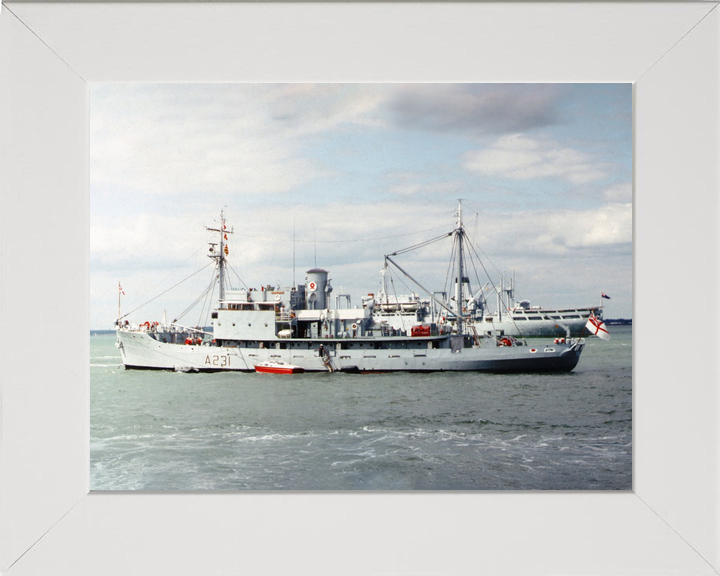 HMS Reclaim A231 Submarine Rescue Vessel 1978 Photo Print - Posters, Prints, & Visual Artwork - by Hampshire Prints (image 5 of 9)