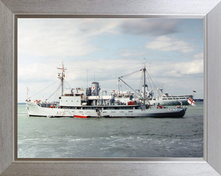 HMS Reclaim A231 Submarine Rescue Vessel 1978 Photo Print - Posters, Prints, & Visual Artwork - by Hampshire Prints (image 7 of 9)