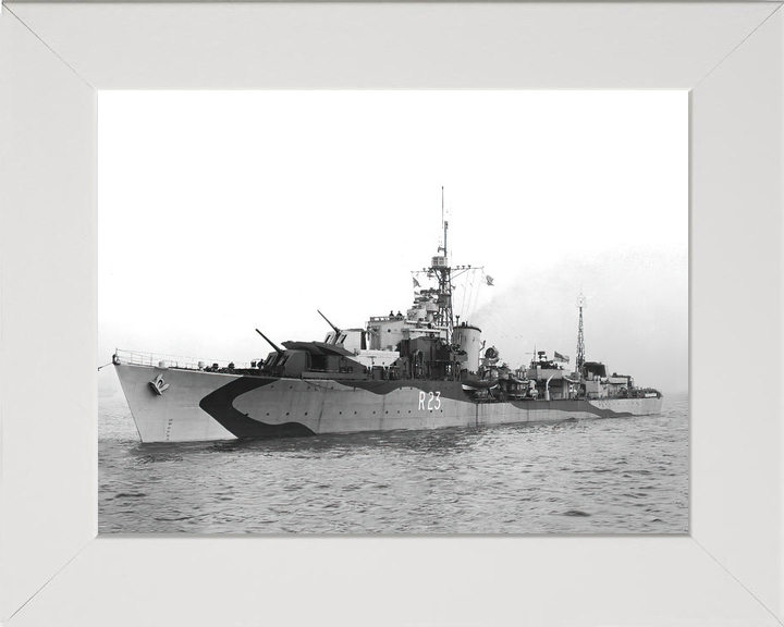 HMS Teazer R23 T Class Destroyer September 1943 Photo Print - Posters, Prints, & Visual Artwork - by Hampshire Prints (image 5 of 9)