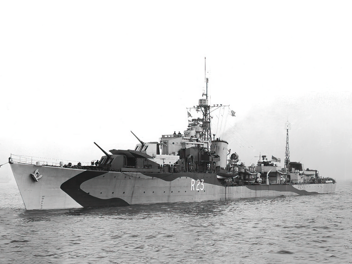HMS Teazer R23 T Class Destroyer September 1943 Photo Print - Posters, Prints, & Visual Artwork - by Hampshire Prints (image 1 of 9)