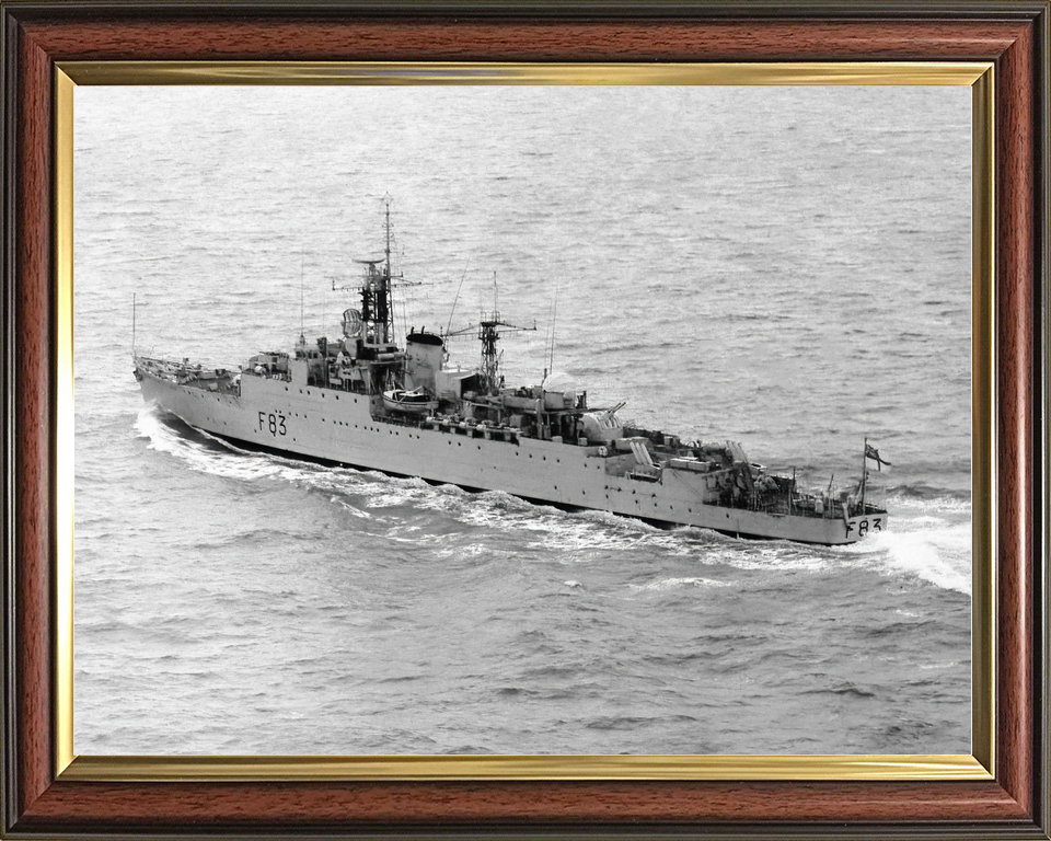 HMS Ulster F83 Type 15 Frigate 1957